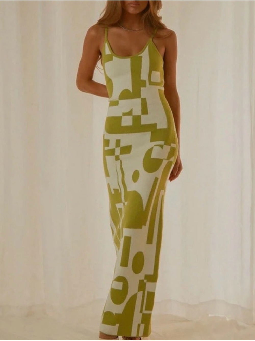 Peppermayo Lime Green Dress